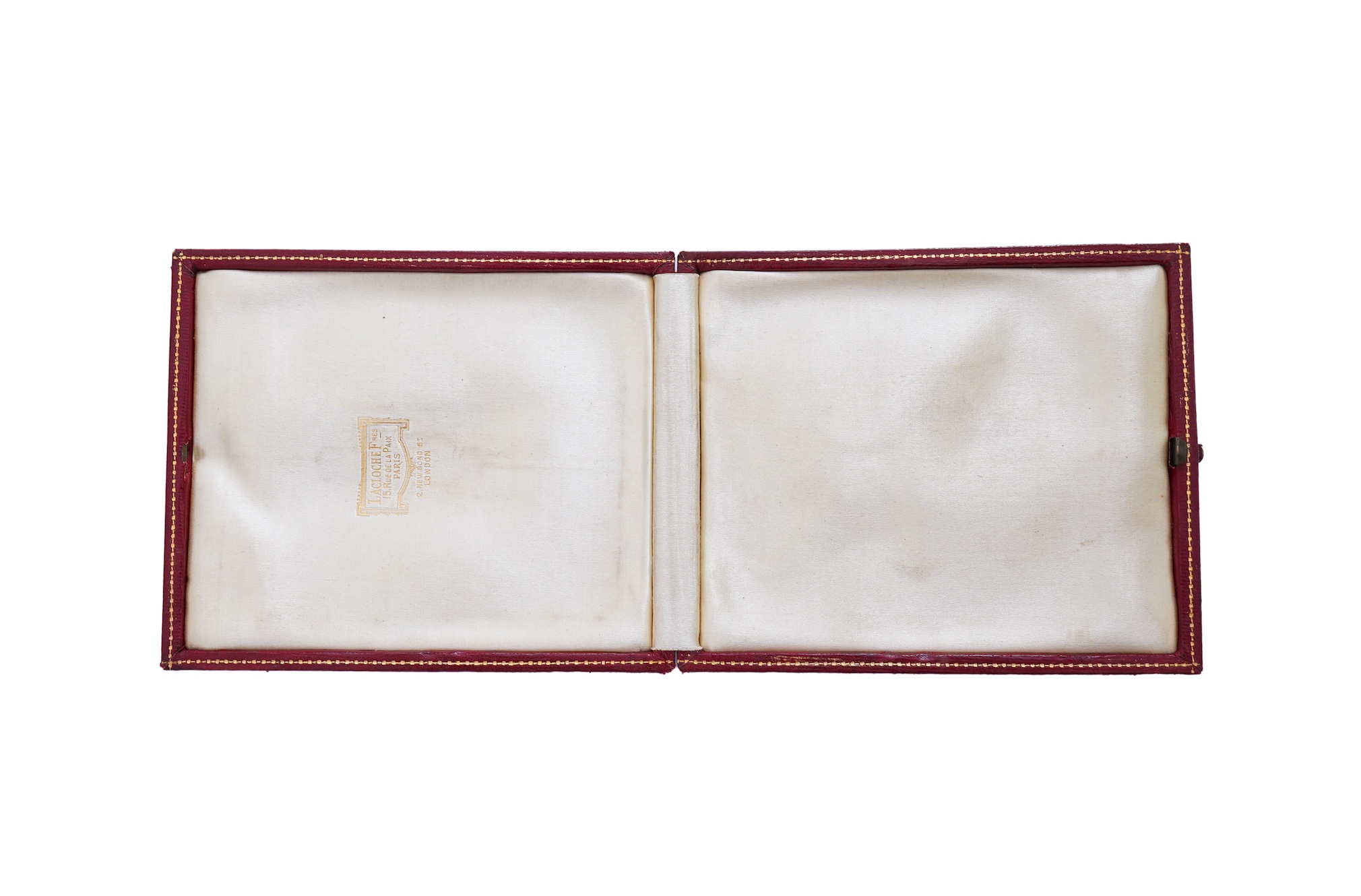 Lacloche Frères, a jewellery case, early 20th century